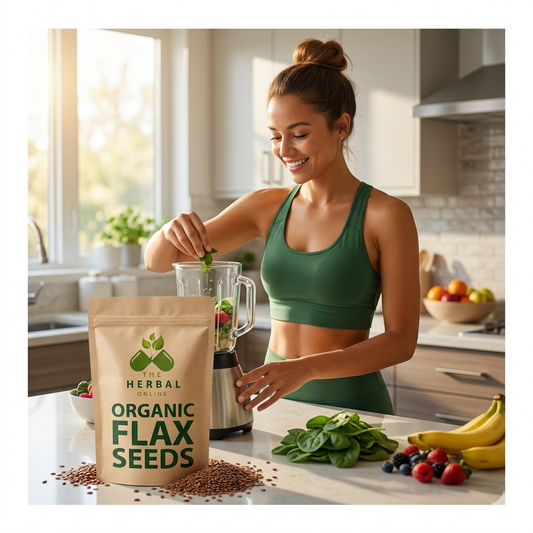 Premium Flax Seeds – 100% Natural Fiber & Omega-3 Rich Superfood