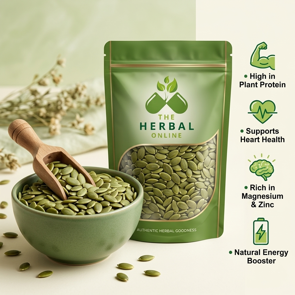 Premium Natural Pumpkin Seeds 🌱 | Protein-Rich Superfood