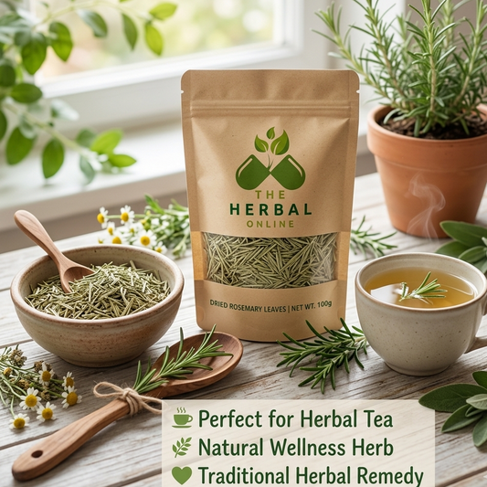 Premium Dried Rosemary Leaves 🌿 | 100% Natural Herbal Leaves