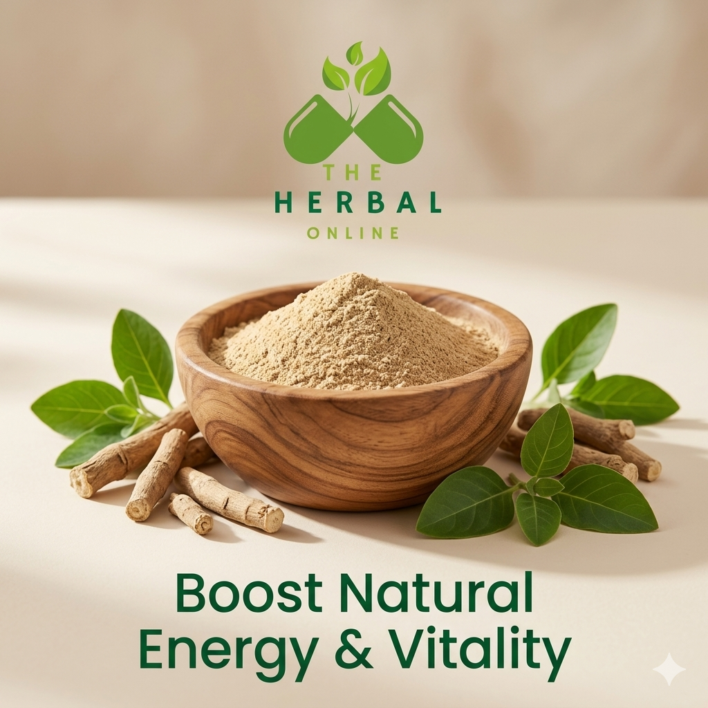 Ashwagandha Capsules  & Powder – Natural Stress Relief, Energy & Men’s Vitality Support