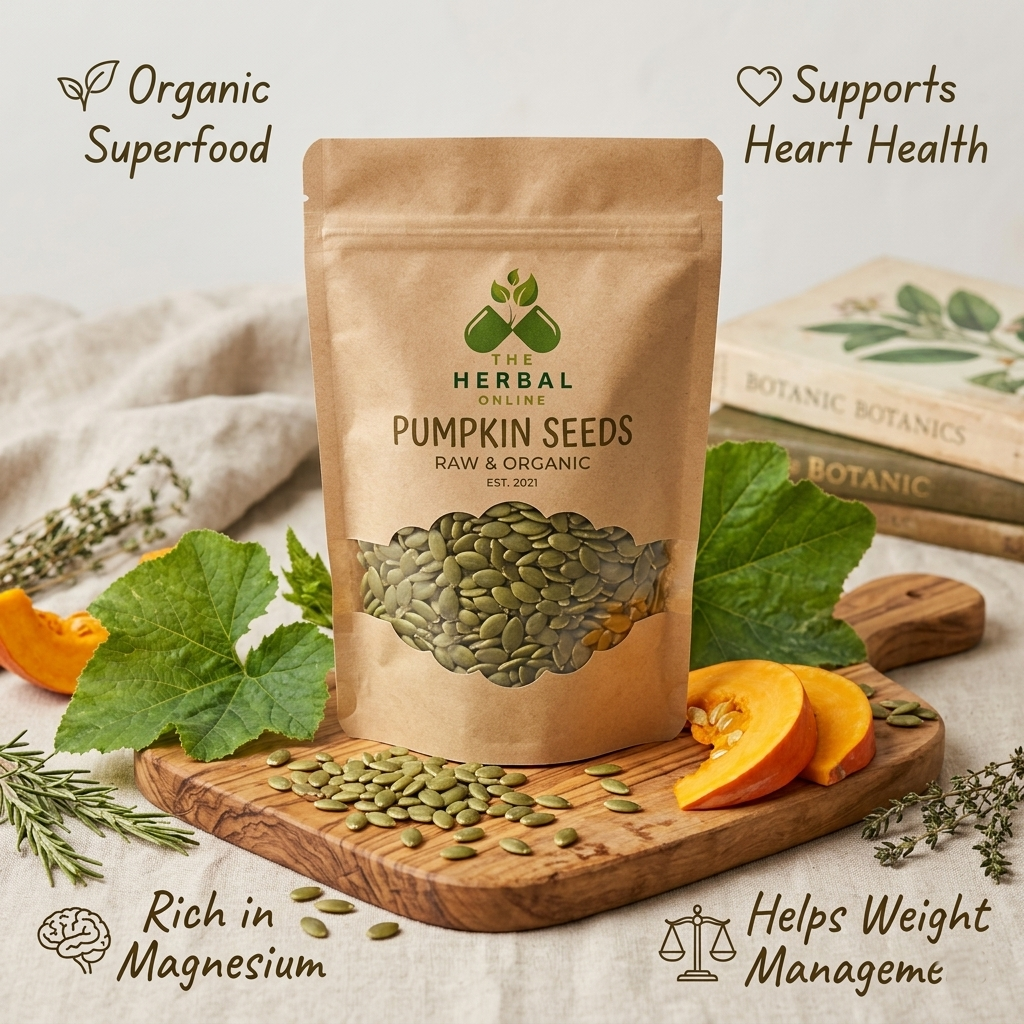 Premium Natural Pumpkin Seeds 🌱 | Protein-Rich Superfood
